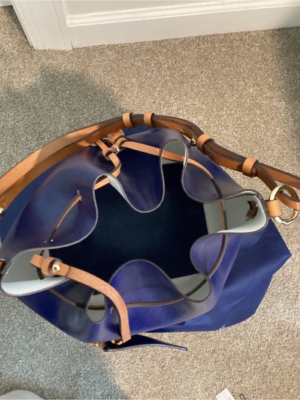 Dooney and Bourke Serena Drawstring Bucket Bag - Picture 4 of 8